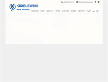 Tablet Screenshot of kisielewski.pl